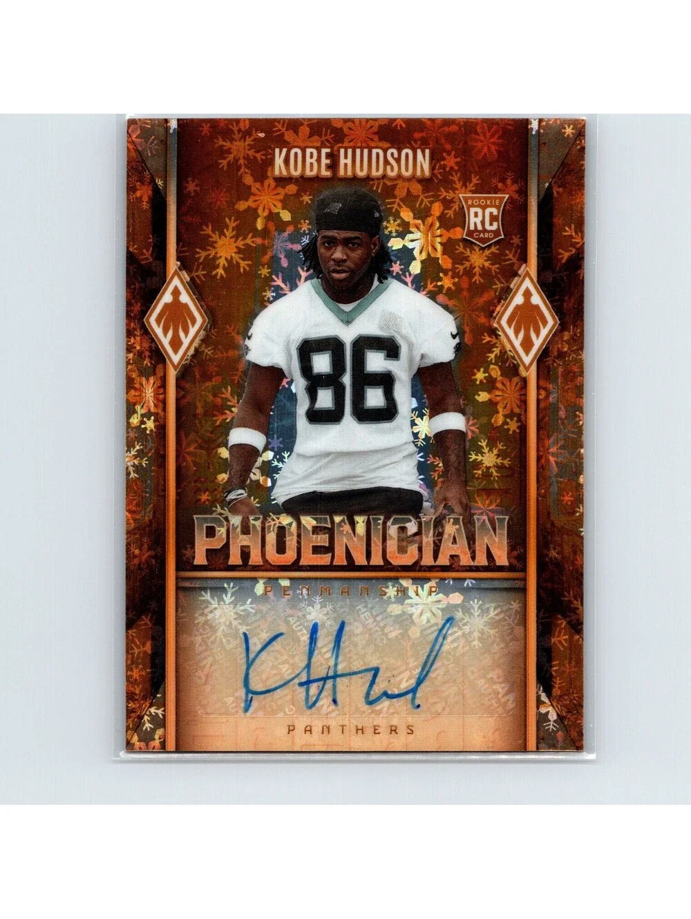 2025 Panini Phoenix Kobe Hudson #PHP-KHN Phoenician Penmanship Winter #/149